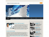 nano-technologien.com Webseite Vorschau