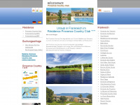 provence-country-club.de Webseite Vorschau