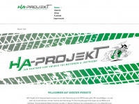ha-projekt.de Webseite Vorschau