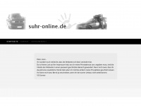suhr-online.de Webseite Vorschau