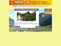 wallner.gosautal.net Webseite Vorschau