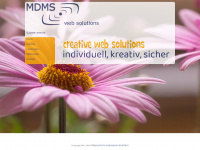 mdms.biz Webseite Vorschau