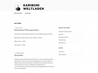 karibuni-weltladen.de Webseite Vorschau