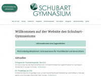 schubart-gymnasium.eu Webseite Vorschau