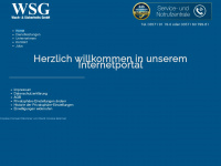 wsg-sicherheit.de Webseite Vorschau