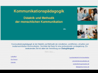 kommunikationspaedagogik.de Webseite Vorschau