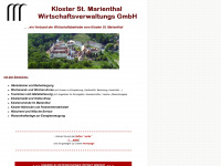 kloster-service.de Webseite Vorschau