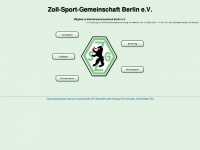 zollsport-berlin.de Webseite Vorschau