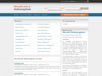 aktuelle-stellenangebote.net Webseite Vorschau
