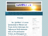 lichtblick-in-bielefeld.de Webseite Vorschau