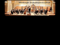 hamburgerorchestergemeinschaft.de Webseite Vorschau