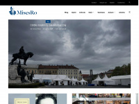 mises.ro Webseite Vorschau