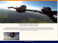 skydive-ostsee.de Webseite Vorschau