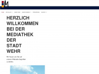 mediathek-wehr.de Webseite Vorschau