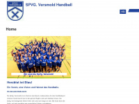 handball-in-versmold.de Webseite Vorschau