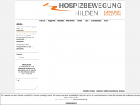 hospizbewegung-hilden.de Webseite Vorschau
