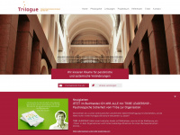 trilogue.de Webseite Vorschau