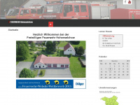 ffw-hohenselchow.de Webseite Vorschau