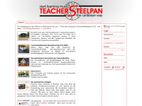 teachersteelpan.de Webseite Vorschau