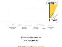 optiker-franz.de Webseite Vorschau