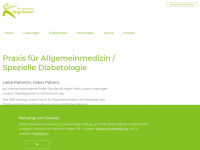 diabetespraxis-dortmund.de Webseite Vorschau