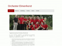 orchester-elmenhorst.de Webseite Vorschau