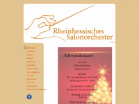 rheinhessisches-salonorchester.de Webseite Vorschau