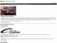 capri.pl Webseite Vorschau