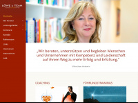 loewe-team.com Webseite Vorschau