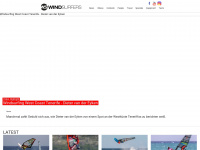 windsurfers.de Webseite Vorschau