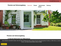 pension-am-schonungsberg.de Webseite Vorschau