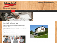 schreinerei-bischof.ch Webseite Vorschau