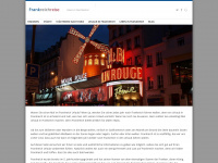 frankreichreise.info Webseite Vorschau