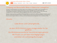 camping-eldena.de Webseite Vorschau