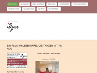 adnug.de Webseite Vorschau