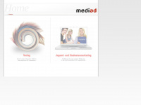 mediad.ch Webseite Vorschau