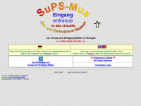 sups-mus.de Webseite Vorschau