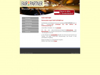 fair-partner.at Webseite Vorschau