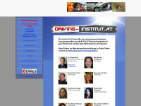 driving-institut.at Webseite Vorschau