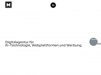 maxomedia.ch Webseite Vorschau