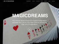 magicdreams.ch Webseite Vorschau