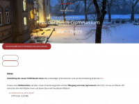 feudenheim-gymnasium.de Webseite Vorschau