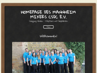 mannheim-mixers-sdc.de Webseite Vorschau