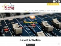 khwezi.org.za Webseite Vorschau
