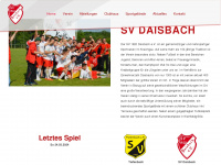 svdaisbach.de Webseite Vorschau