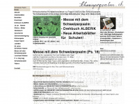 schweizerpsalm.ch Webseite Vorschau