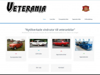 veterania.se Webseite Vorschau