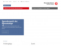 rheumaliga.ch Webseite Vorschau