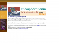 pc-support-berlin.de Webseite Vorschau