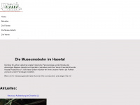 eisenbahnfreunde-hasetal.net Webseite Vorschau
